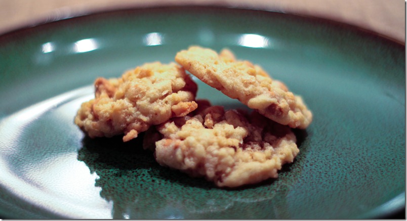 Crispy Butterscotch Cookies (1 of 2)